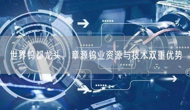 世界钨都龙头，章源钨业资源与技术双重优势